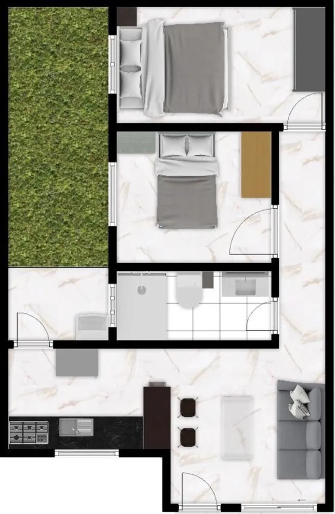 Apartamento, 2 quartos, 64 m² - Foto 10