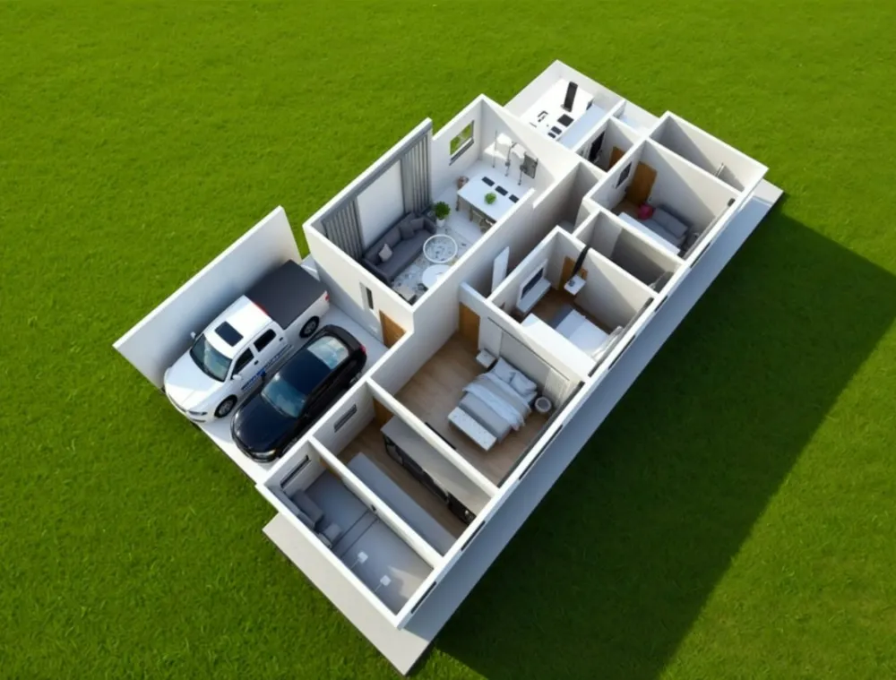 Casa de Condomínio, 3 quartos - Foto 3