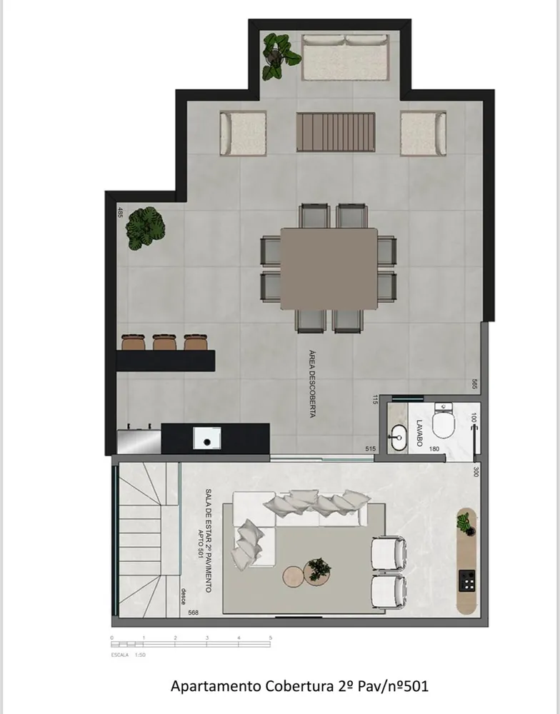 Cobertura, 3 quartos, 70 m² - Foto 12