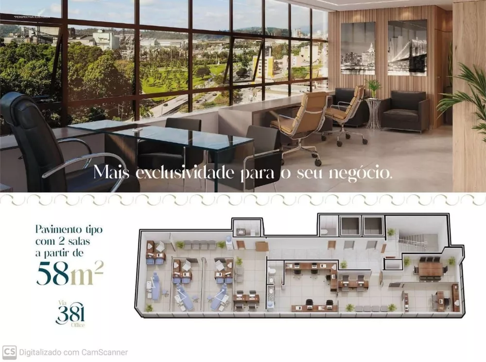 Conjunto Comercial-Sala à venda com 1 quarto - Foto 10