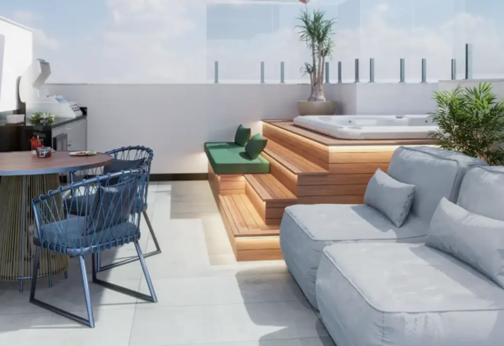 Cobertura, 2 quartos, 103 m² - Foto 4