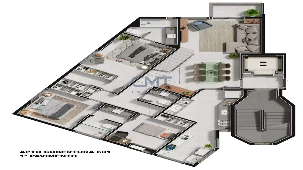 Apartamento, 3 quartos, 101 m² - Foto 8
