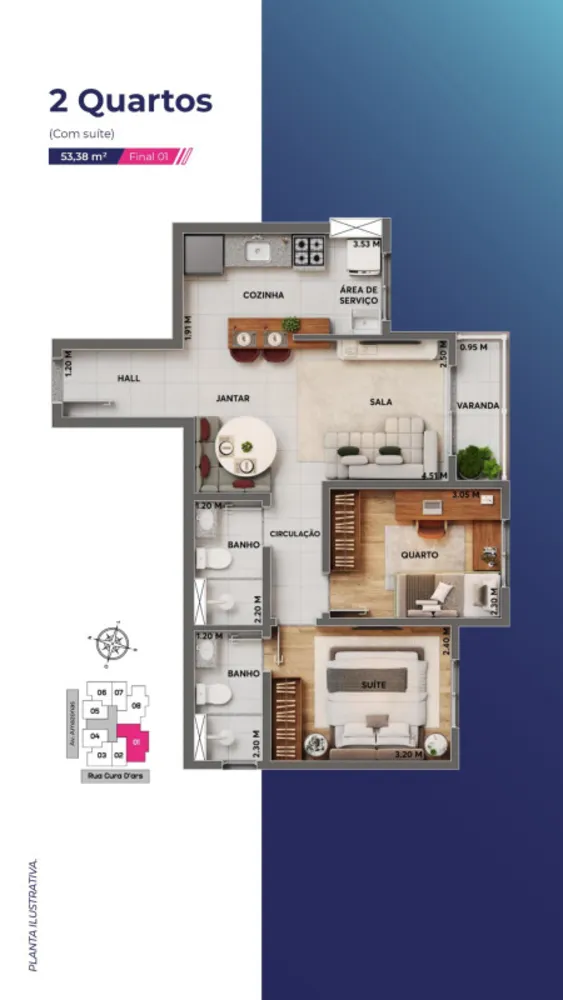 Apartamento, 1 quarto, 25 m² - Foto 1