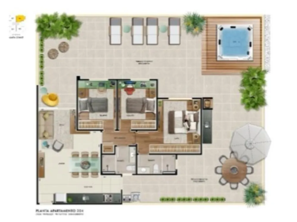 Apartamento, 3 quartos, 74 m² - Foto 10