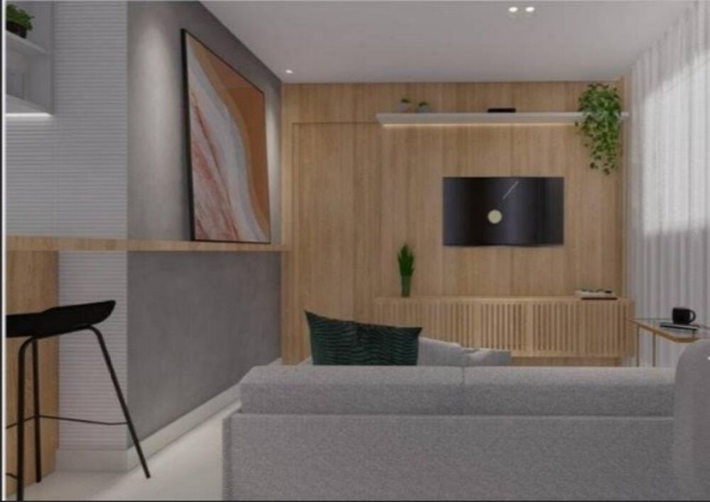 Apartamento à venda com 3 quartos, 45m² - Foto 3