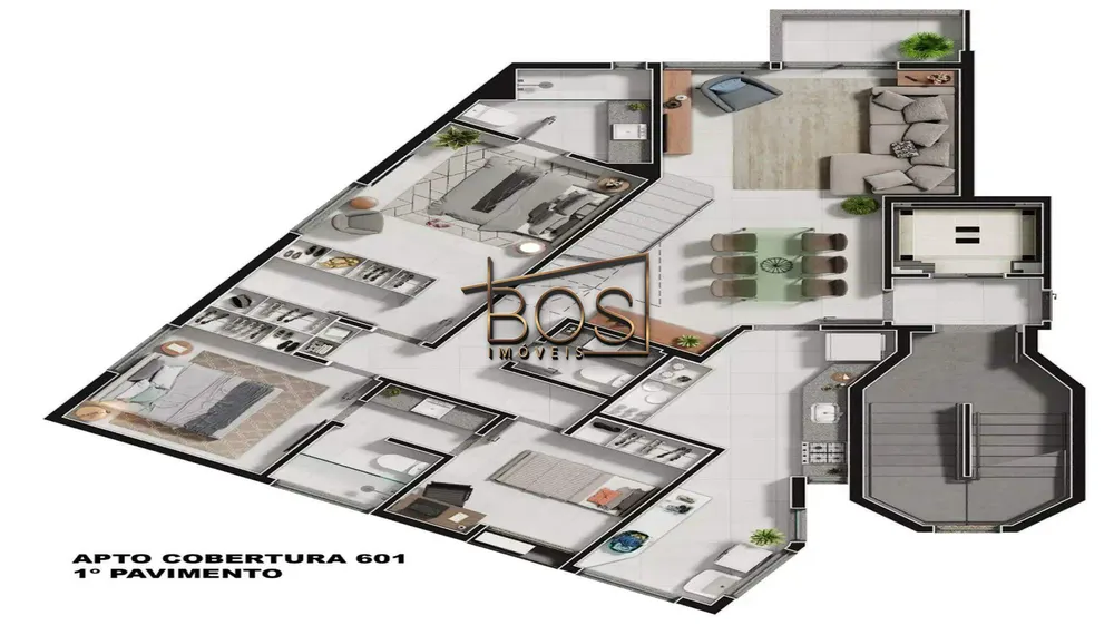 Apartamento, 3 quartos, 101 m² - Foto 9