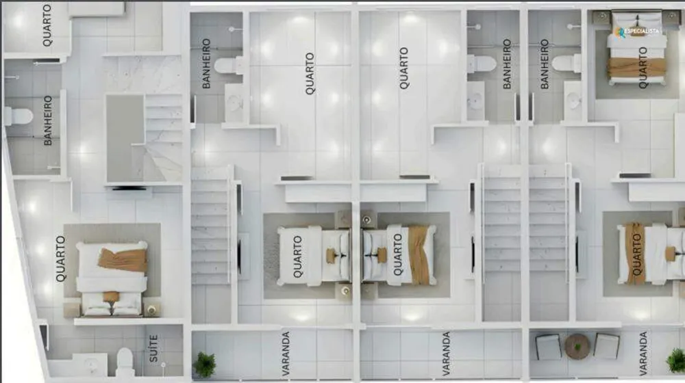 Casa, 2 quartos, 66 m² - Foto 9