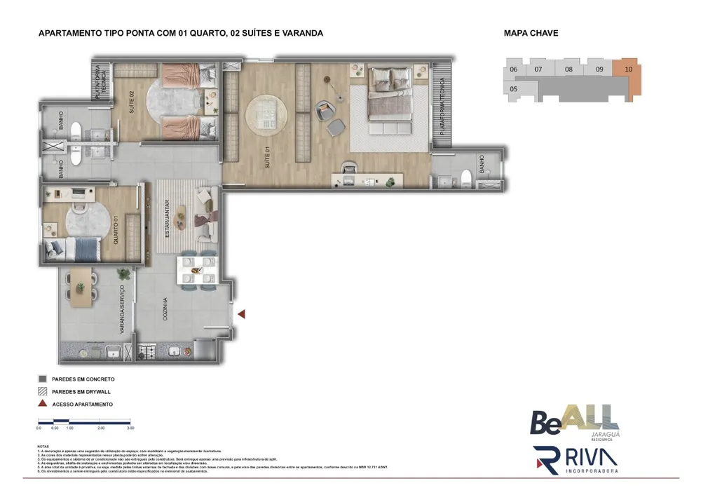 Apartamento, 3 quartos, 70 m² - Foto 10