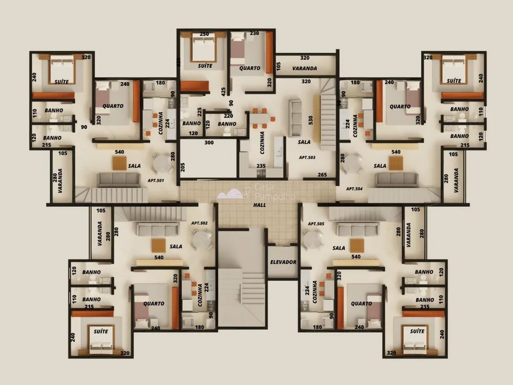 Apartamento, 2 quartos, 112 m² - Foto 5