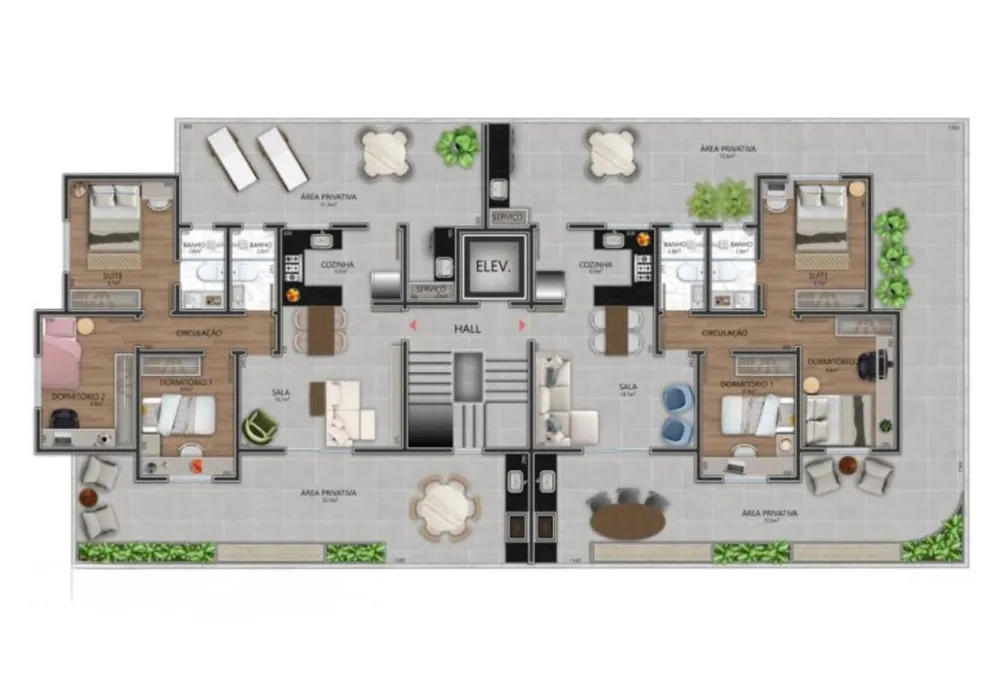 Apartamento, 3 quartos, 122 m² - Foto 3