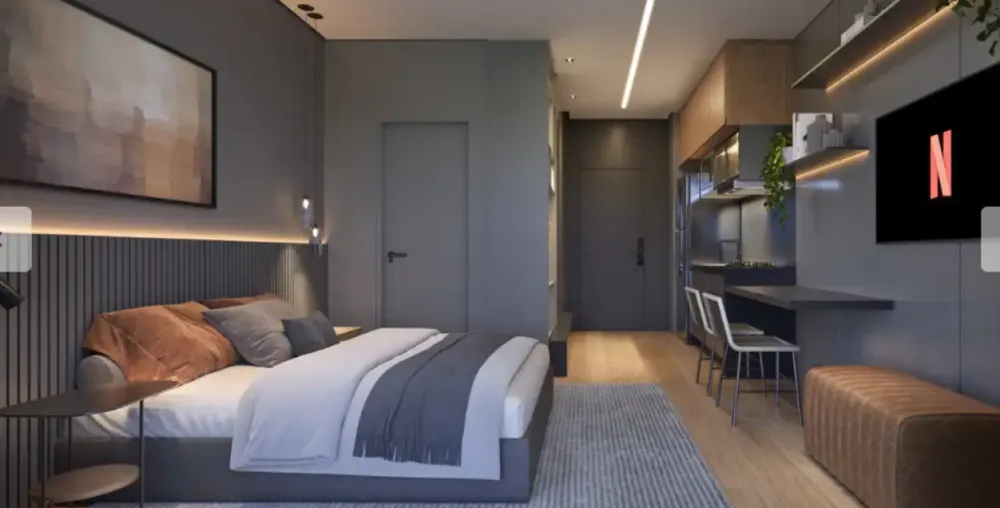 Apartamento, 1 quarto, 34 m² - Foto 4