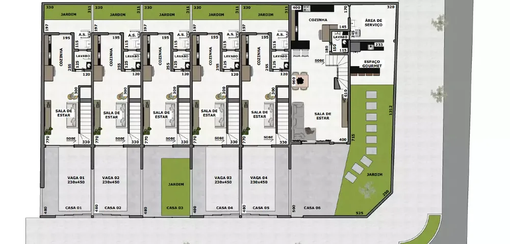 Casa, 2 quartos, 64 m² - Foto 5