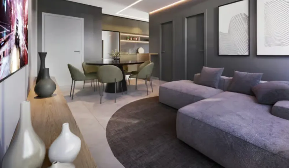 Apartamento, 1 quarto, 54 m² - Foto 2