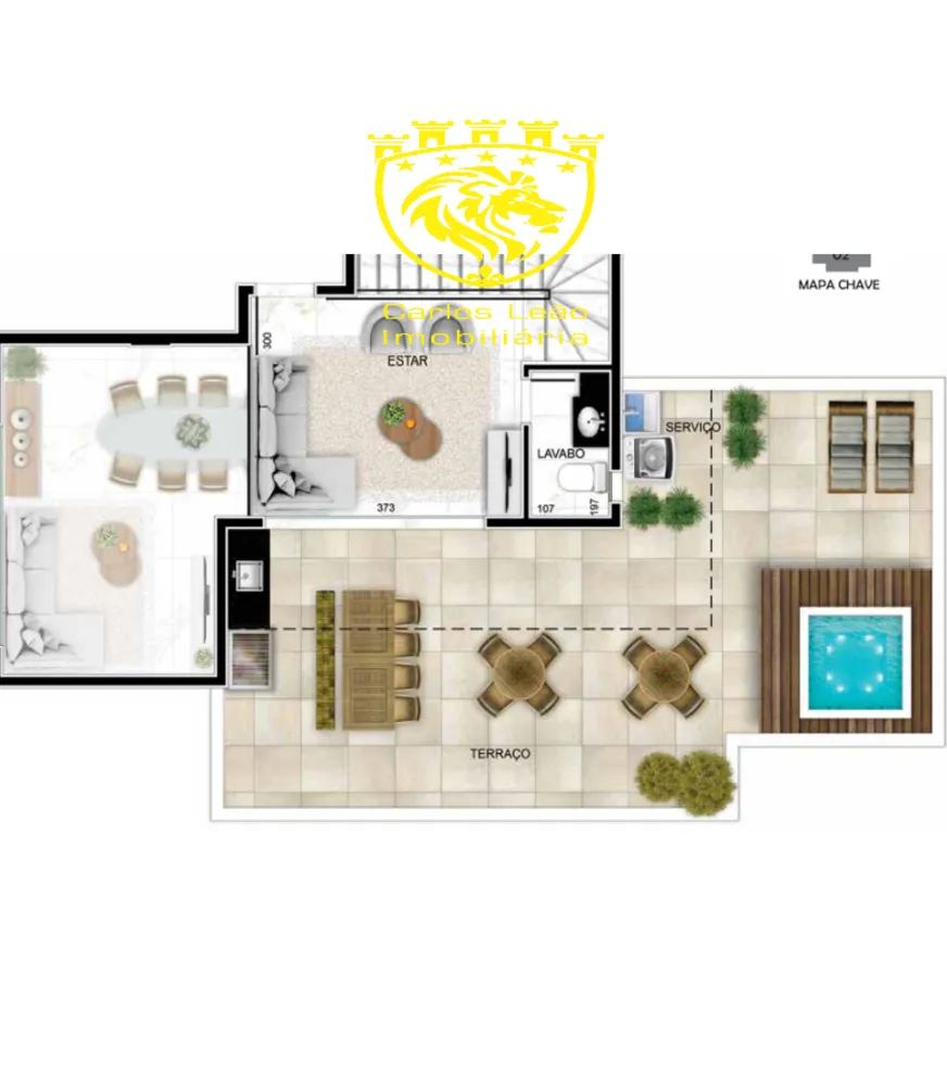 Cobertura, 3 quartos, 146 m² - Foto 5