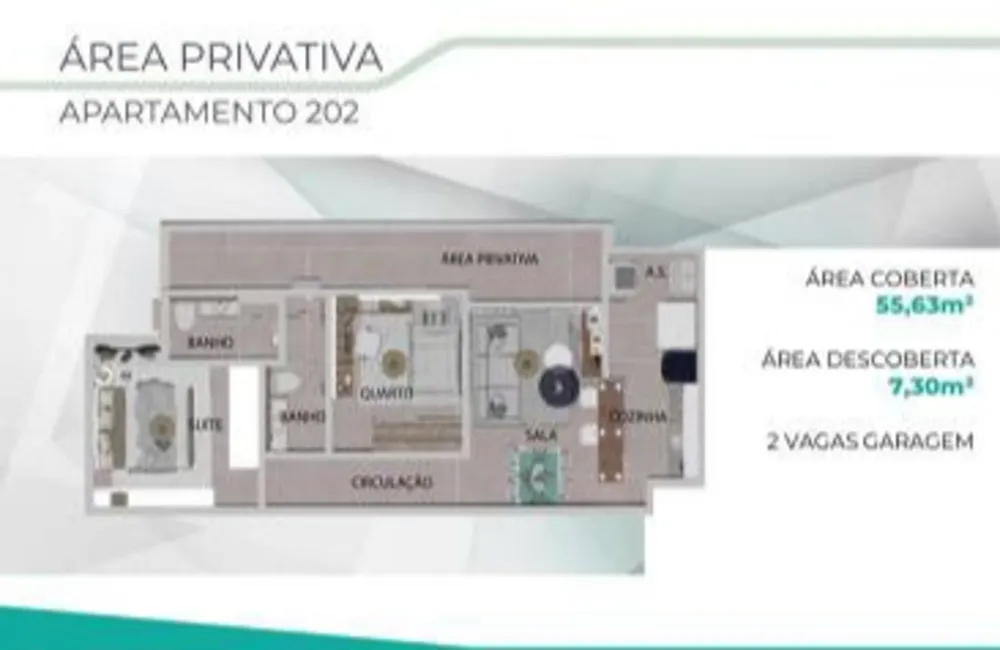 Apartamento, 3 quartos, 100 m² - Foto 3