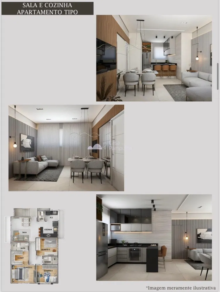 Apartamento, 3 quartos, 92 m² - Foto 3