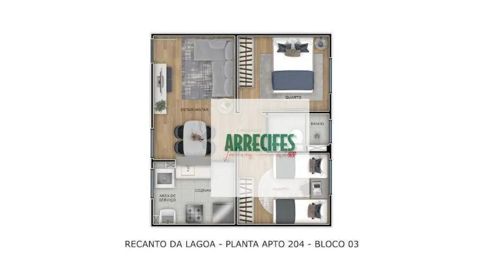 Apartamento, 2 quartos, 43 m² - Foto 10