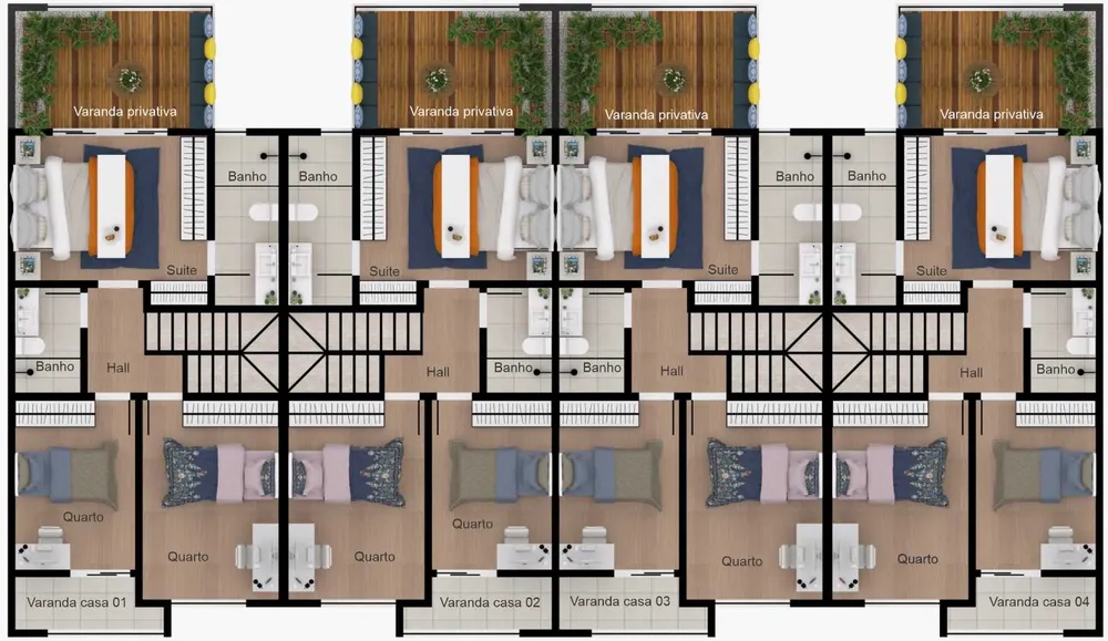 Casa, 3 quartos, 121 m² - Foto 12