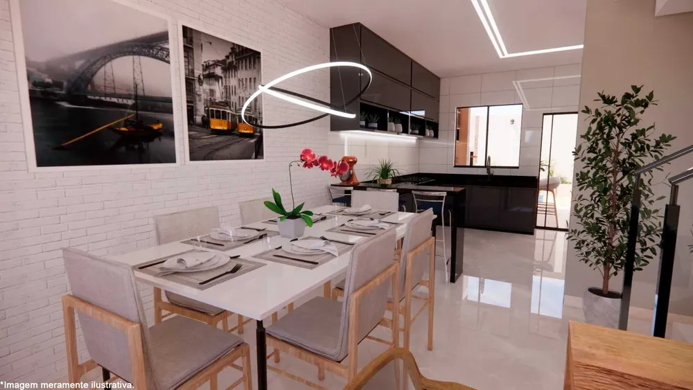 Casa, 3 quartos, 121 m² - Foto 2