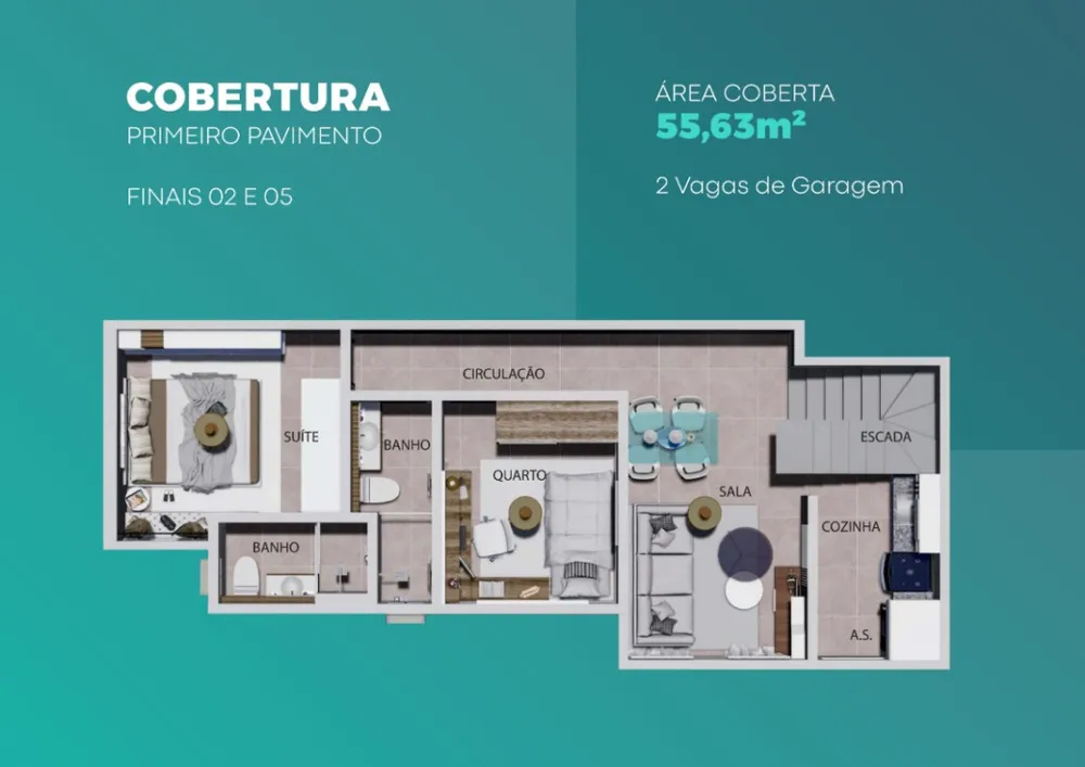 Apartamento, 3 quartos, 30 m² - Foto 9