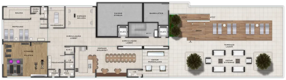 Apartamento, 2 quartos, 61 m² - Foto 3