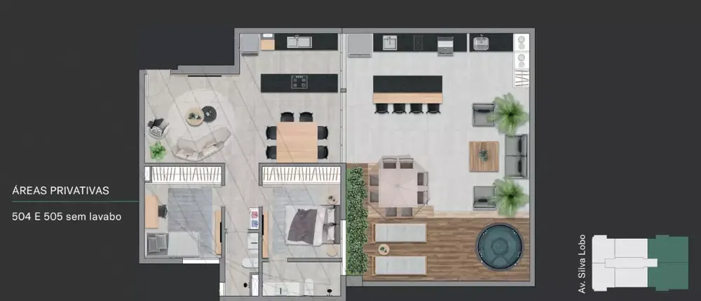 Apartamento, 2 quartos, 64 m² - Foto 6
