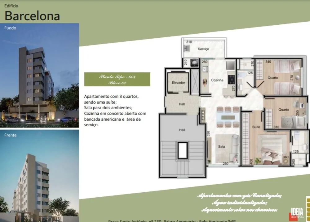 Apartamento, 3 quartos, 75 m² - Foto 3