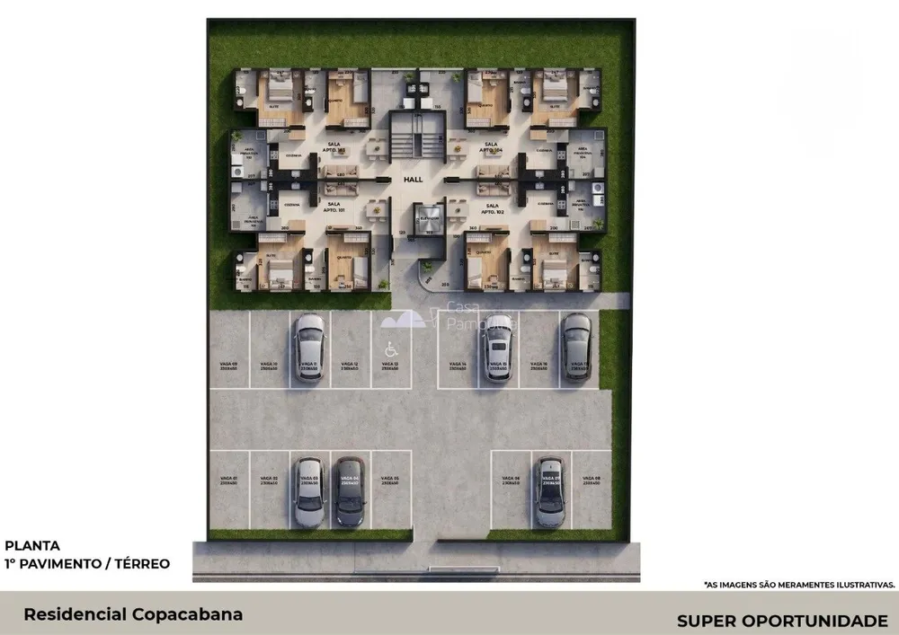 Apartamento, 2 quartos, 72 m² - Foto 1