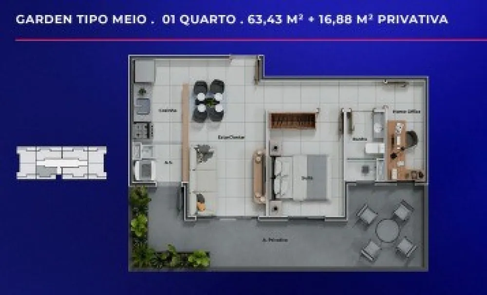 Apartamento, 2 quartos, 54 m² - Foto 19