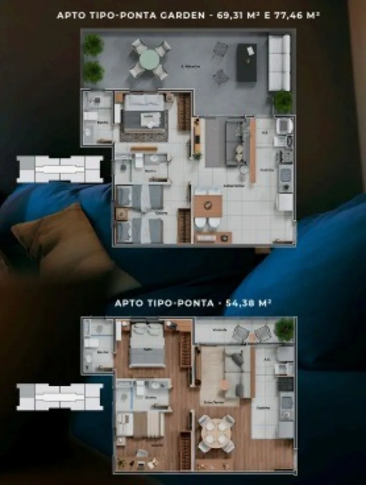 Apartamento, 2 quartos, 54 m² - Foto 16