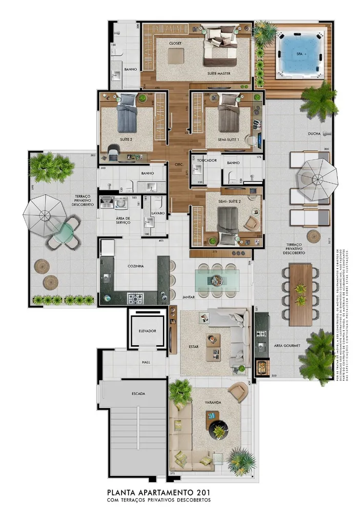 Apartamento, 4 quartos, 128 m² - Foto 8