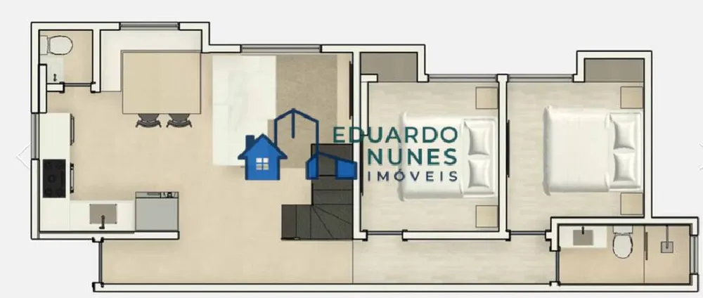 Cobertura, 3 quartos, 118 m² - Foto 11