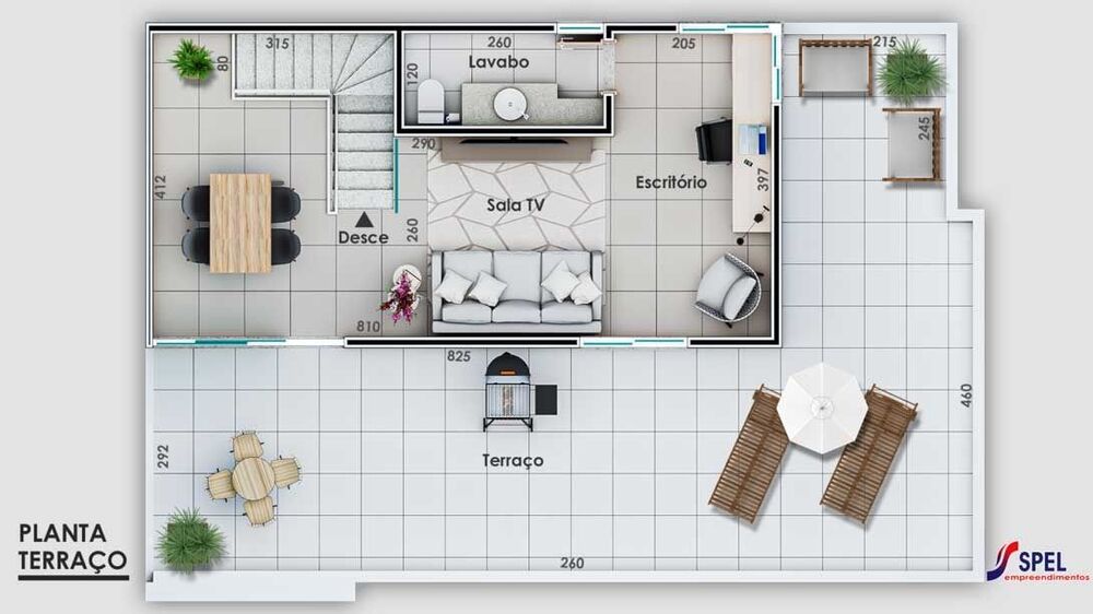 Cobertura à venda com 3 quartos, 55m² - Foto 3