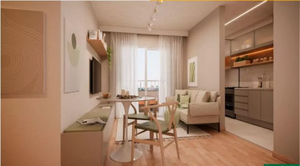 Apartamento à venda com 2 quartos, 46m² - Foto 2