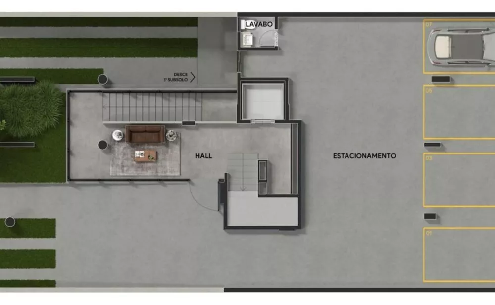 Apartamento à venda com 2 quartos, 77m² - Foto 4