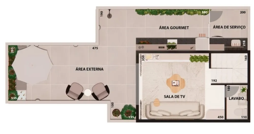 Cobertura, 2 quartos, 62 m² - Foto 2