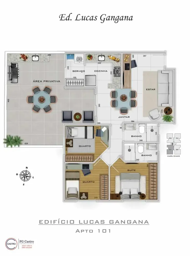 Apartamento, 3 quartos, 80 m² - Foto 8