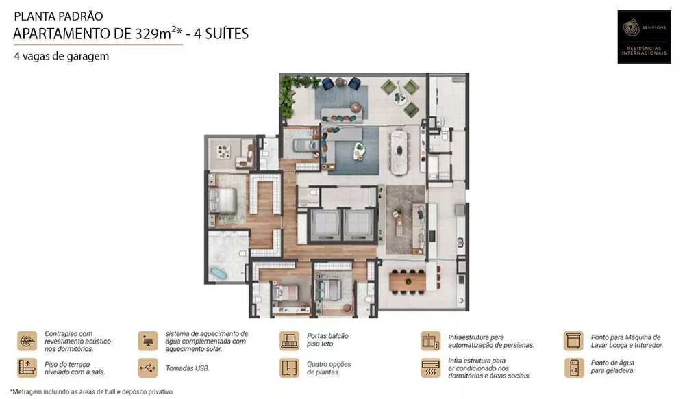 Cobertura à venda com 3 quartos, 263m² - Foto 6