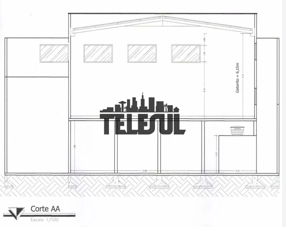Depósito-Galpão, 702 m² - Foto 2