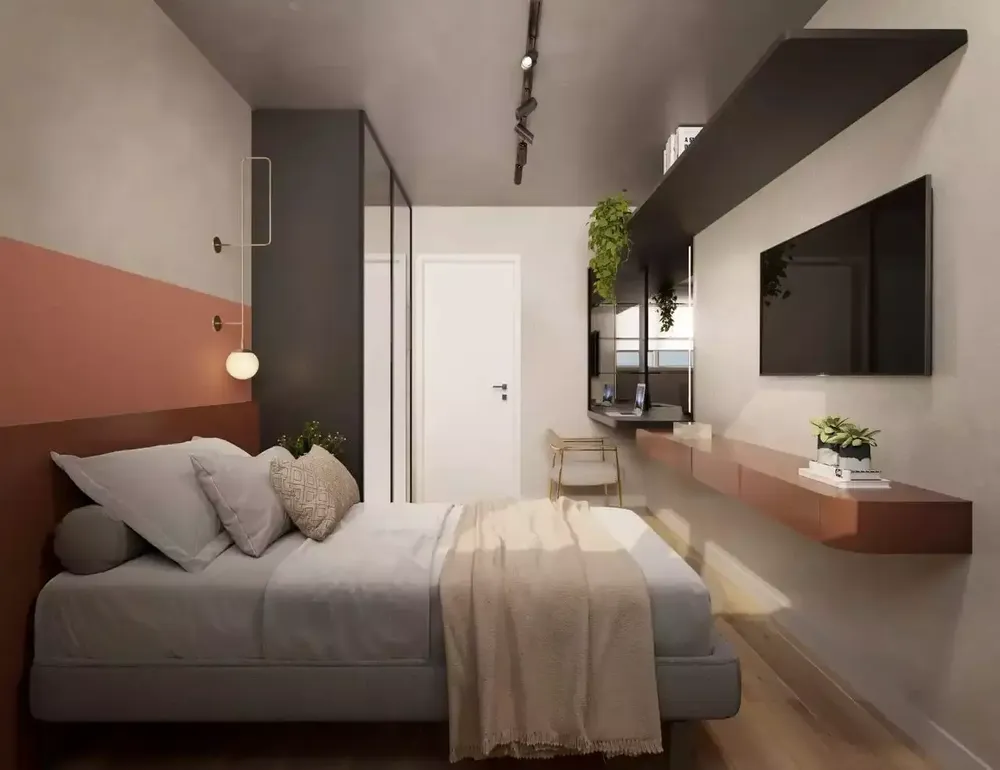 Apartamento, 1 quarto, 42 m² - Foto 2