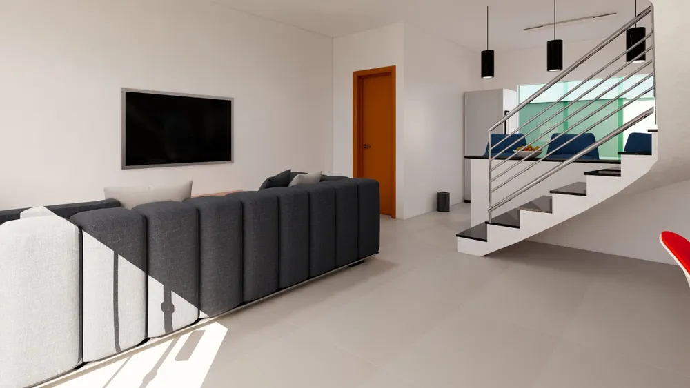 Casa, 3 quartos, 90 m² - Foto 2