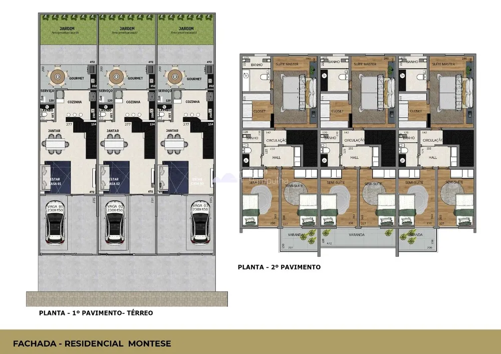 Casa, 3 quartos, 120 m² - Foto 3