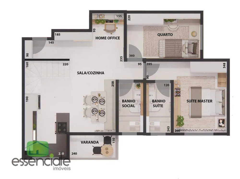 Cobertura, 2 quartos, 120 m² - Foto 11