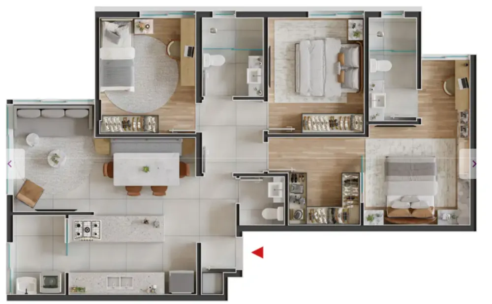 Apartamento, 3 quartos, 81 m² - Foto 12