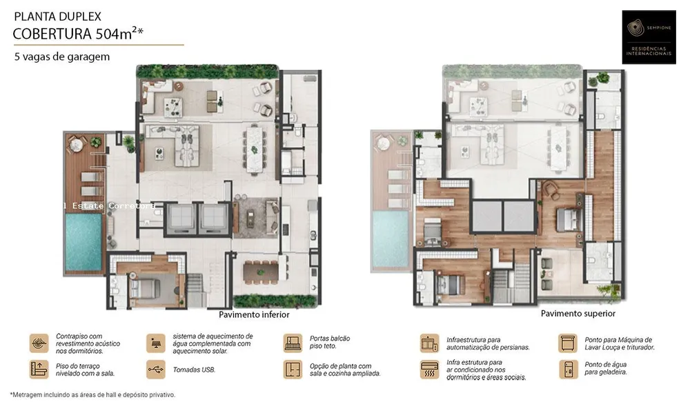 Cobertura, 3 quartos, 263 m² - Foto 2
