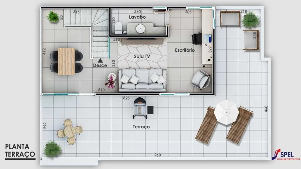 Cobertura, 3 quartos, 55 m² - Foto 3