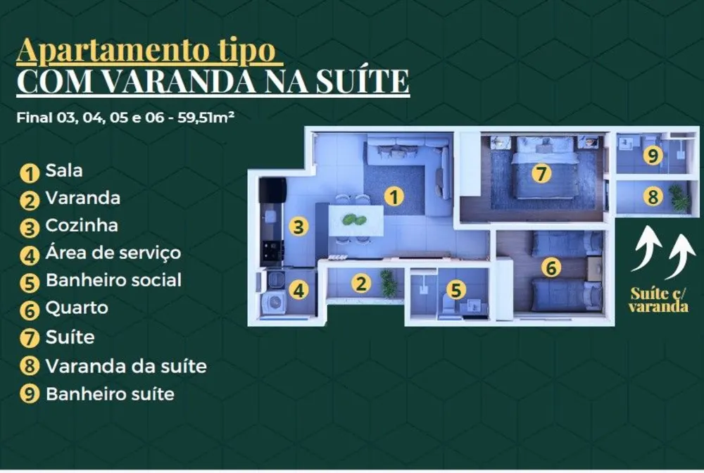 Apartamento, 2 quartos - Foto 8