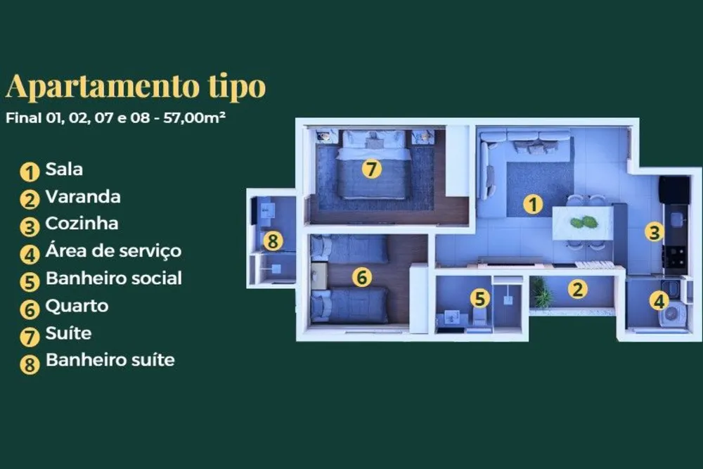 Apartamento, 2 quartos - Foto 9