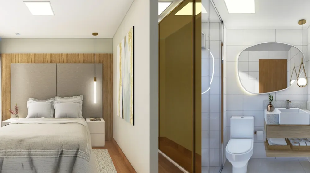Apartamento, 1 quarto, 36 m² - Foto 2