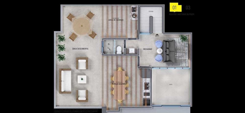 Cobertura à venda com 3 quartos, 162m² - Foto 3